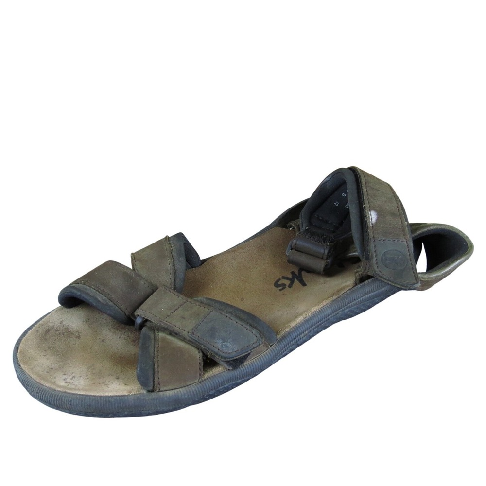 Clarks Men's Ankle Strap Brown Leather Size 10 Medium Gently Used 2025